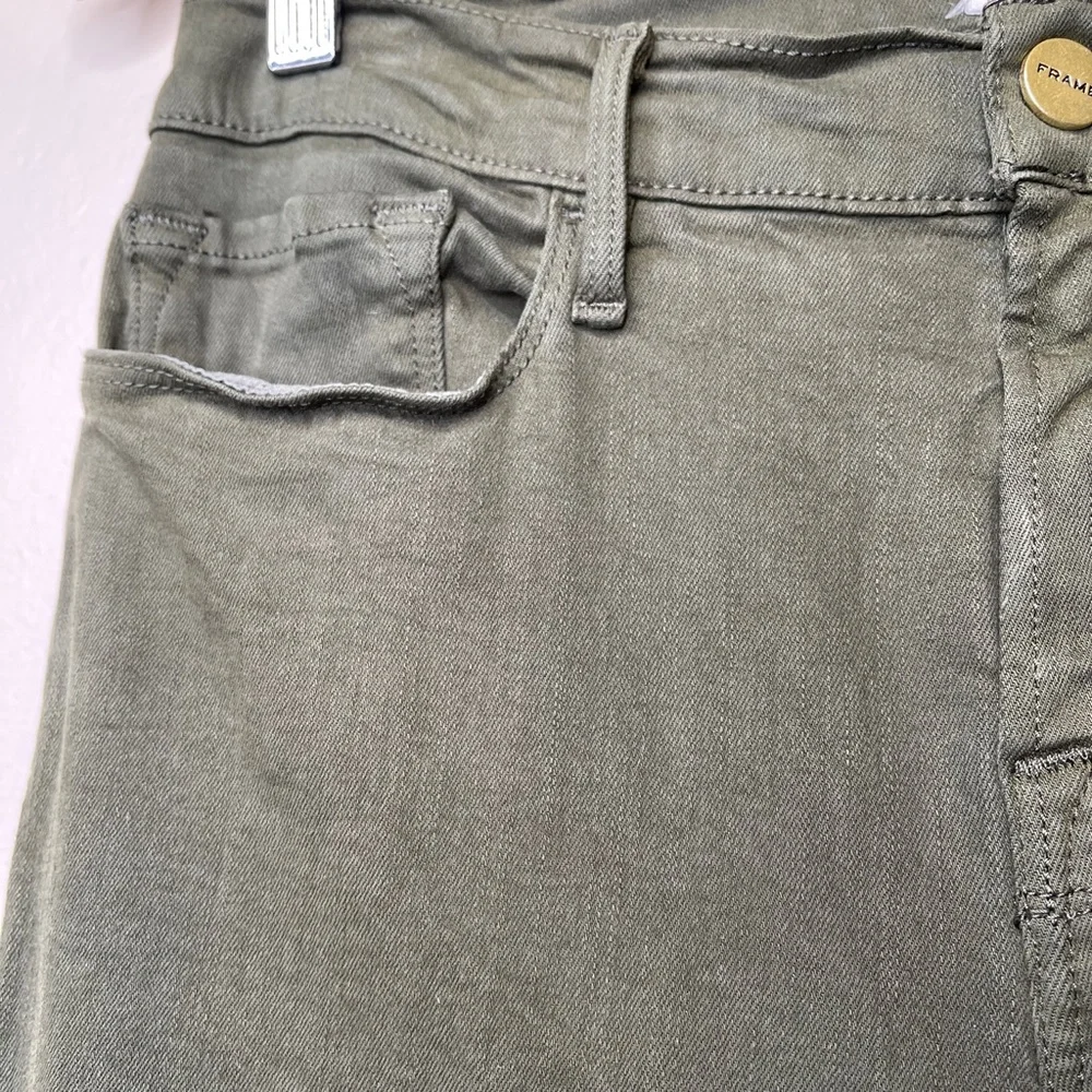 FRAME | Le Skinny De Jeanne Mid Rise Designer Jeans Jeggings Stretchy Pants - Picture 5 of 13